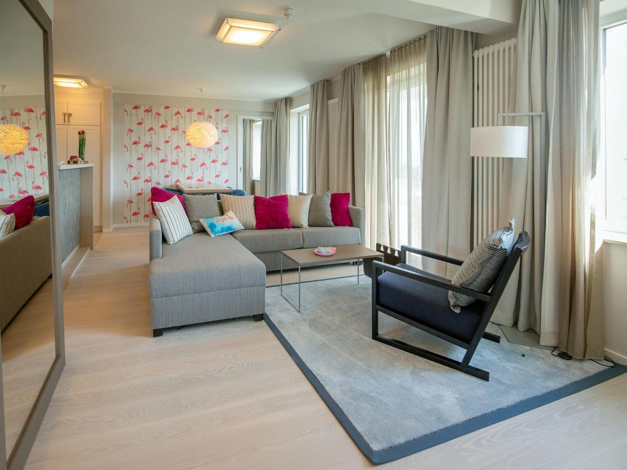 Duenenresidenz Prora - Ferienwohnung Mit Meerblick, 2 Schlafzimmern, Sauna Und Balkon Np-404 Binz Εξωτερικό φωτογραφία